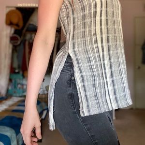 🤍GREY AND WHITE SHIRT🤍